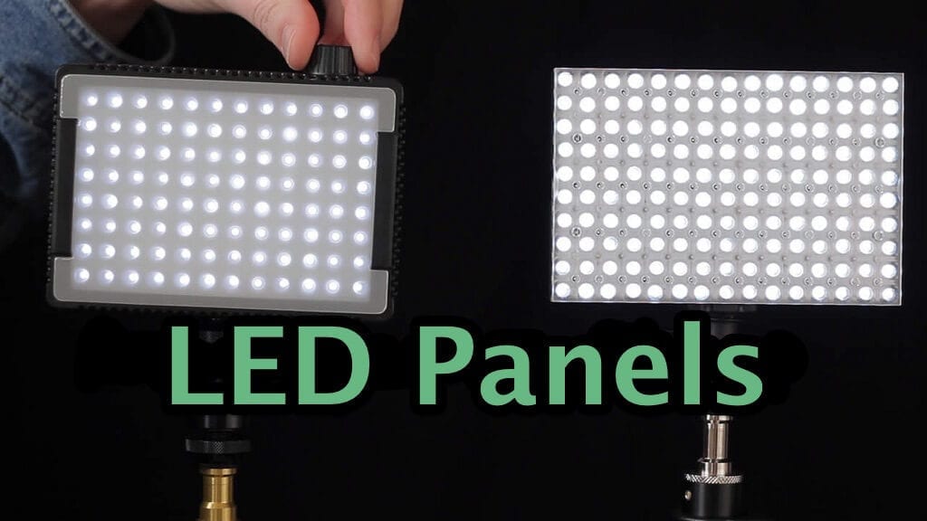 youtube lighting with led panels