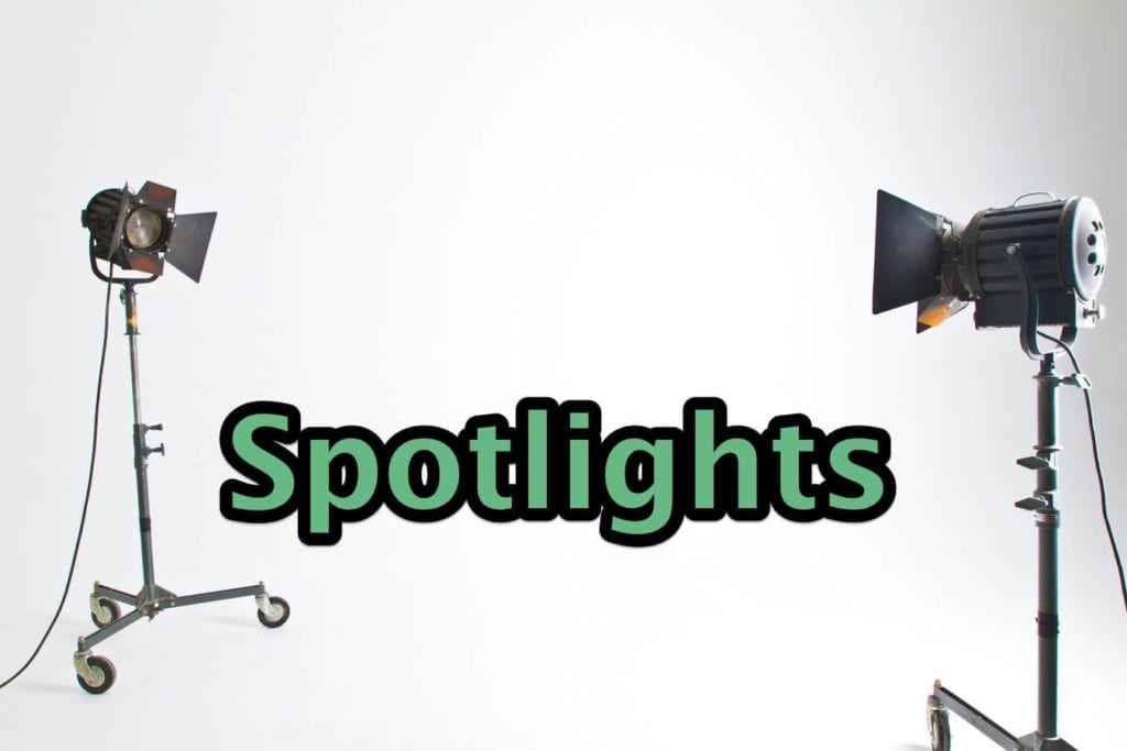 spotlights for youtube lighting