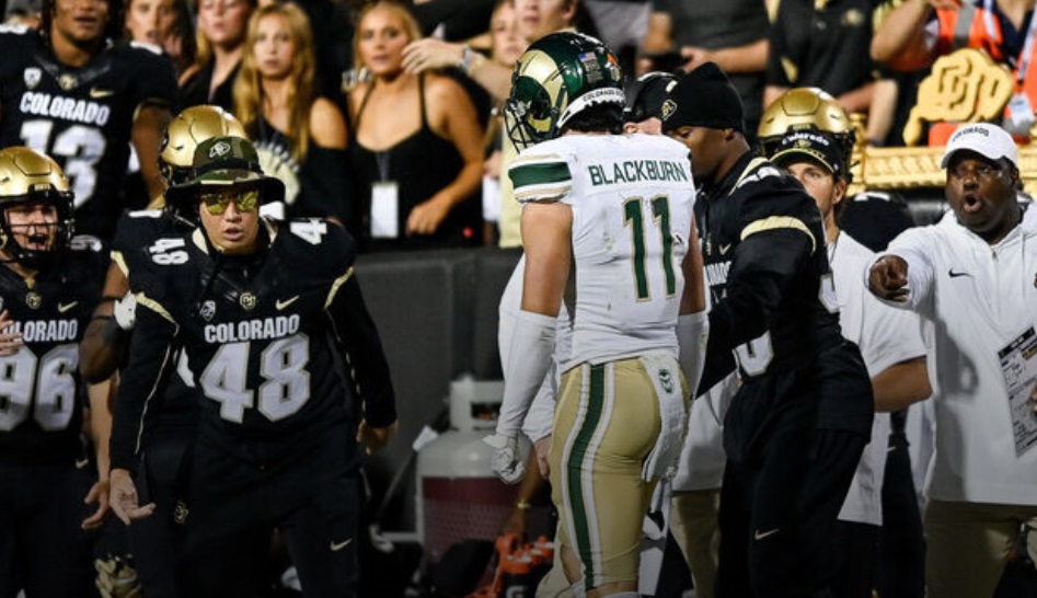 Colorado State’s Blackburn received death threats for hit on Travis Hunter