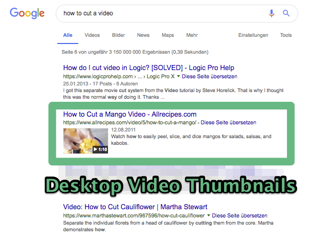 video thumbnail on youtube desktop