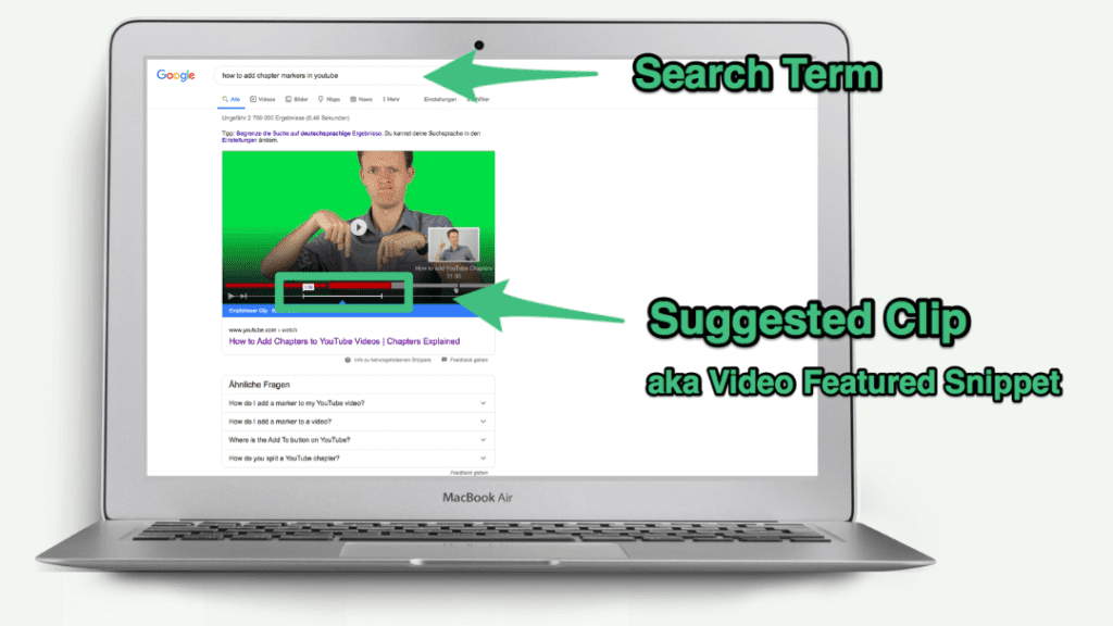 How to your YouTube video as Suggested Clip aka Featured Video Snippet